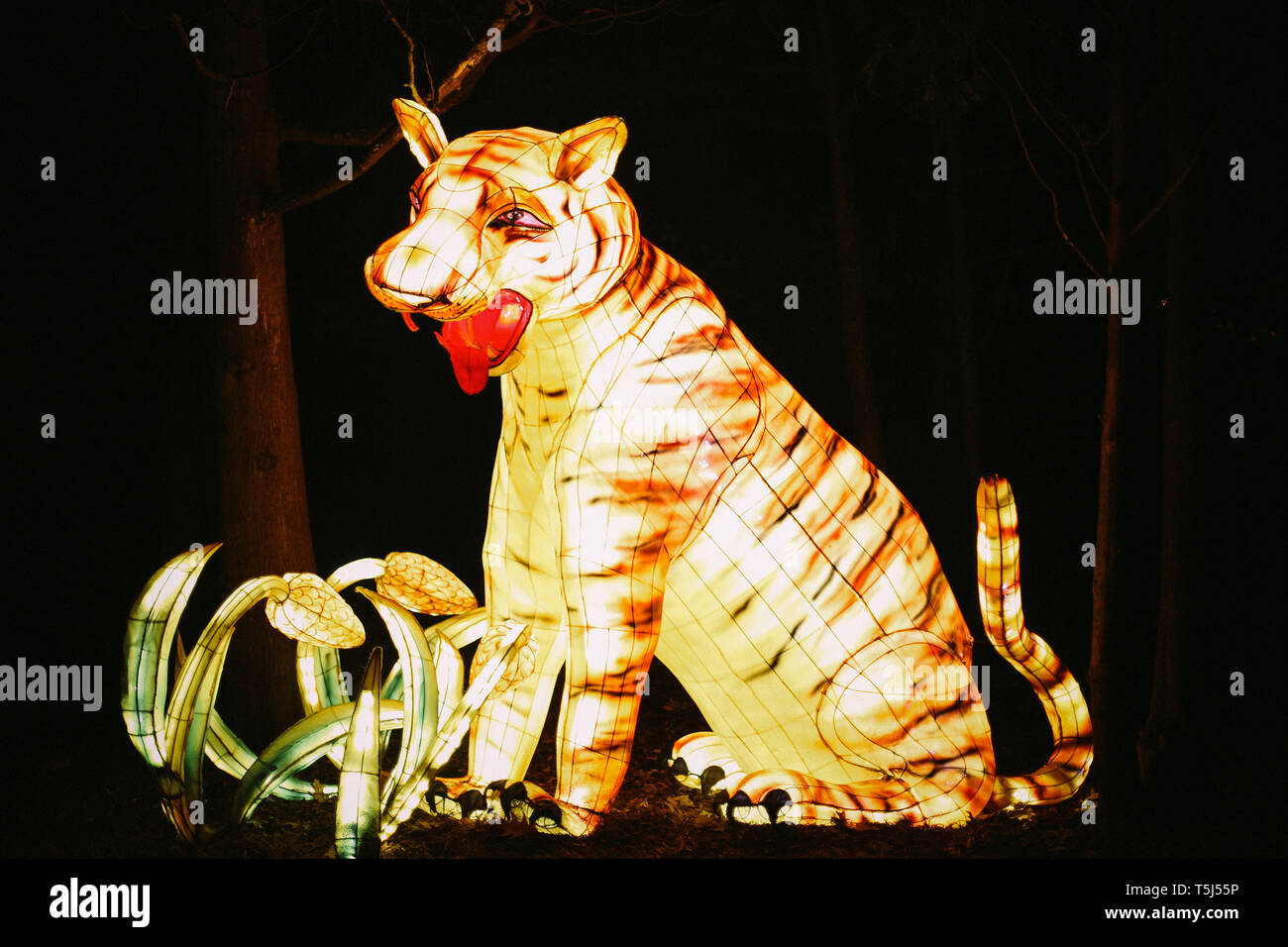 Gardens of Light, Chinese lantern festival at the Montreal Botanical