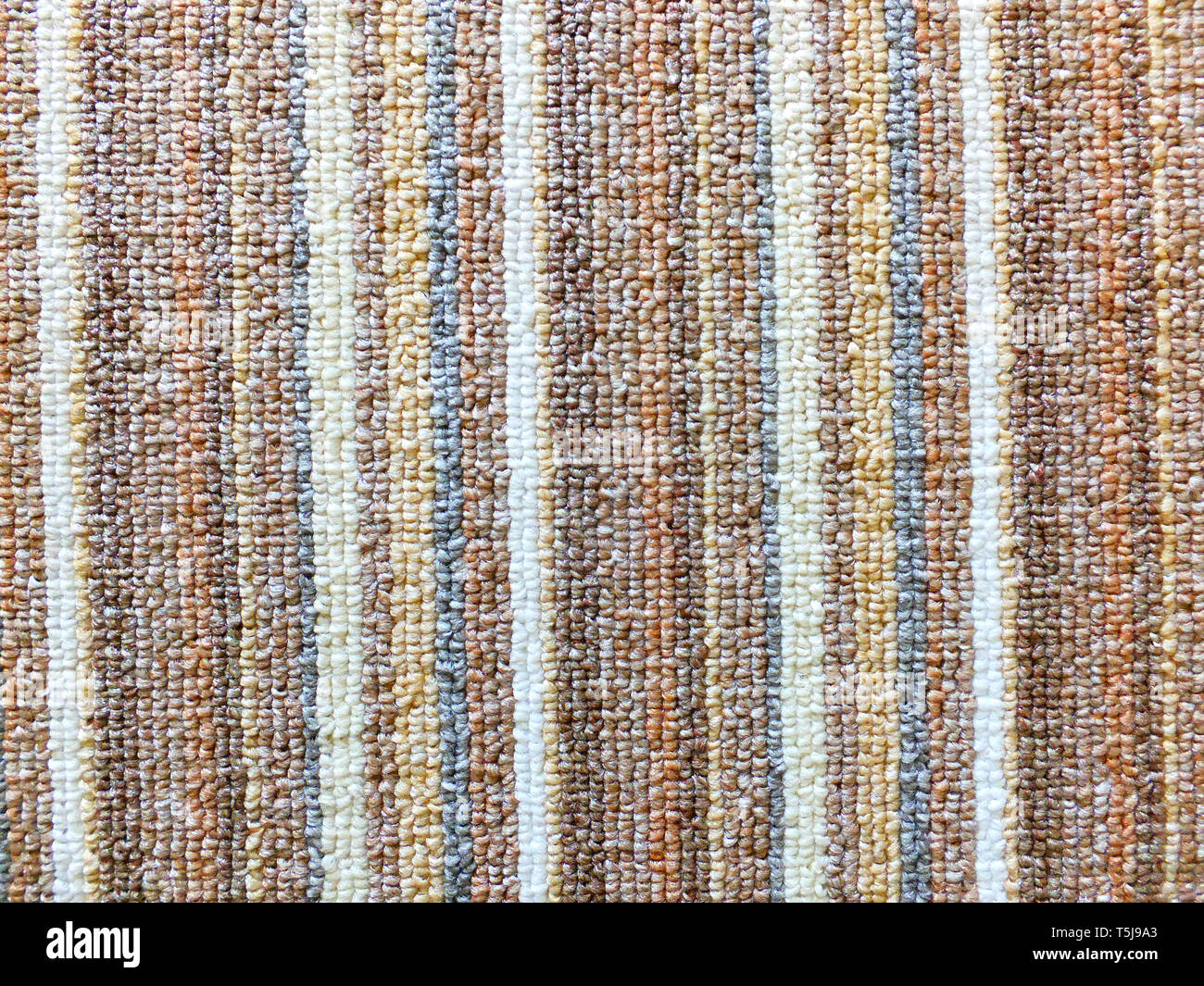 Door mat texture striped Background. carpet material Stock Photo