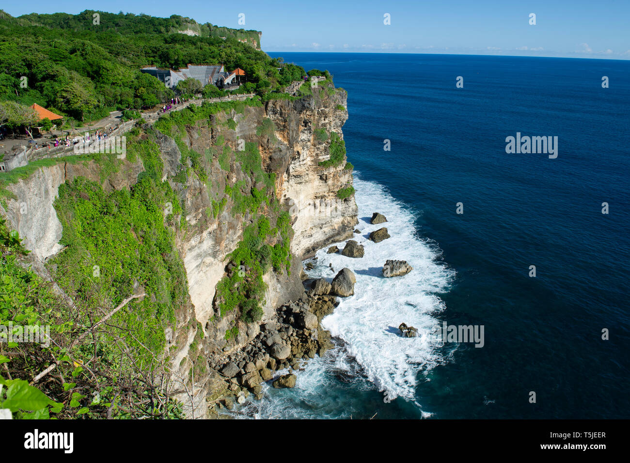 The Amphitheatre on the cliff top at Uluwatu Temple (Pura Luhur Uluwatu