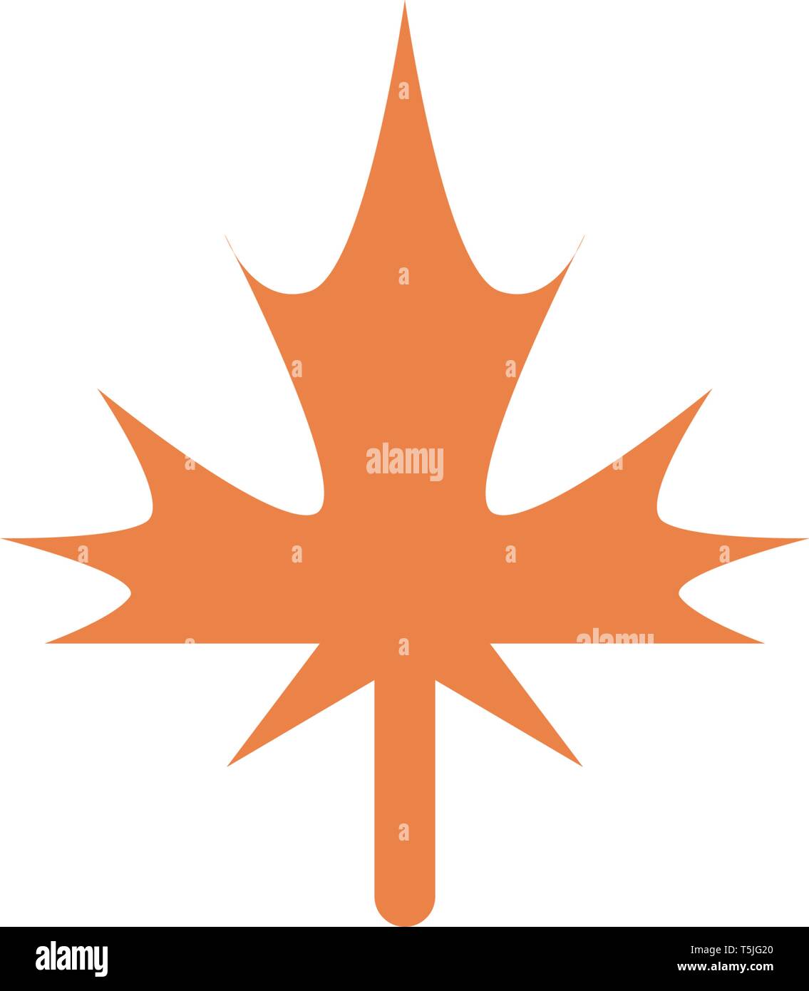 Maple leaf vector illustration design template Stock Vector Image & Art ...