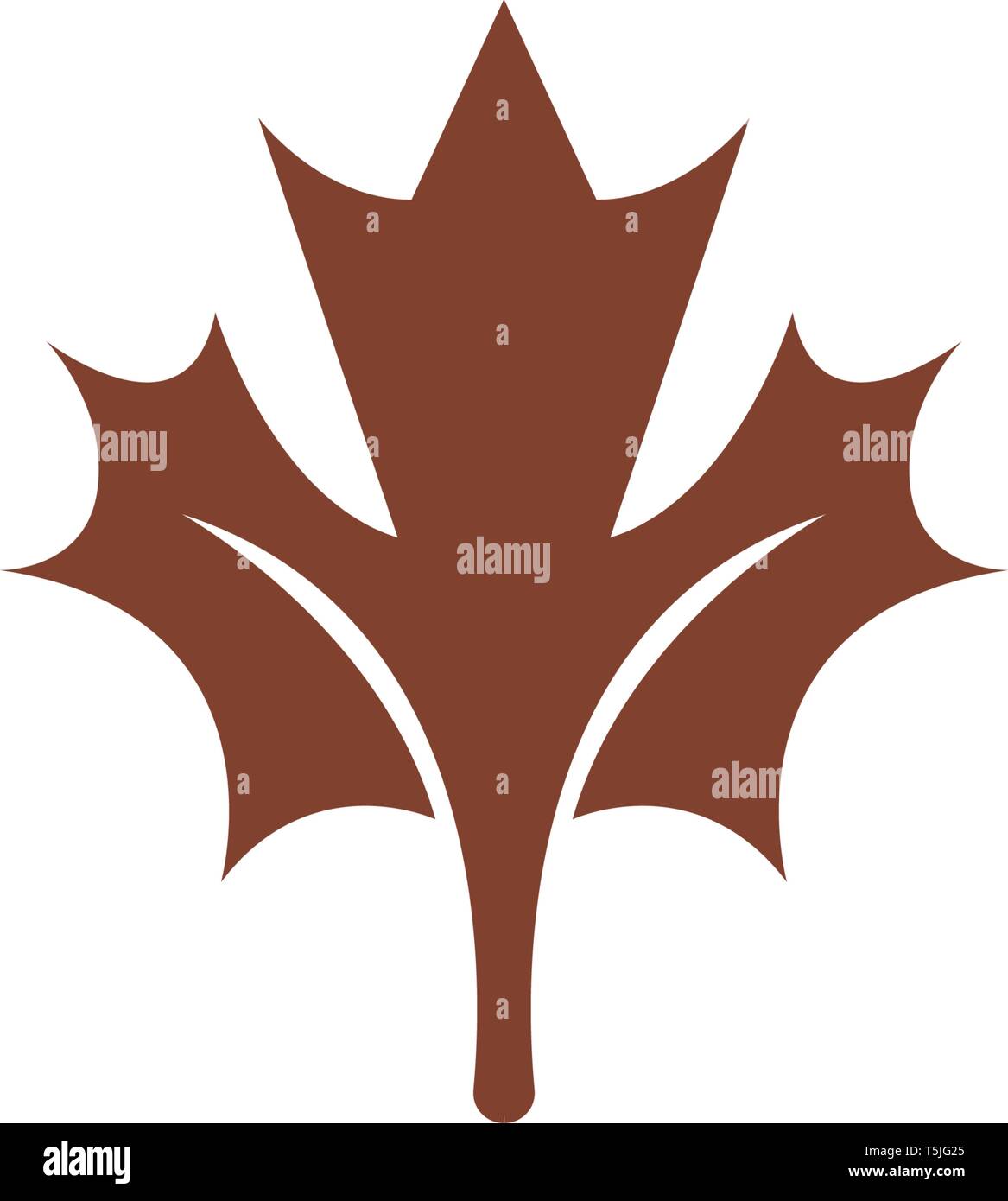 Maple leaf vector illustration design template Stock Vector Image & Art ...