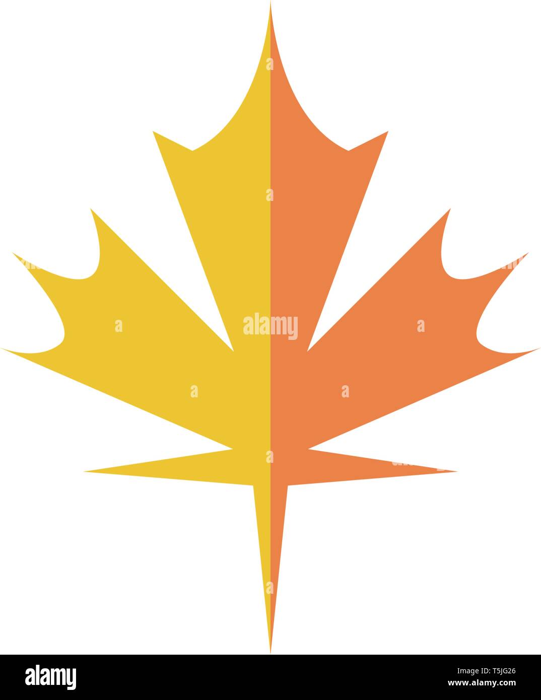 Maple leaf vector illustration design template Stock Vector Image & Art ...