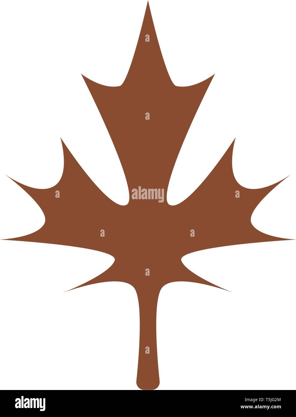 Maple leaf vector illustration design template Stock Vector Image & Art ...