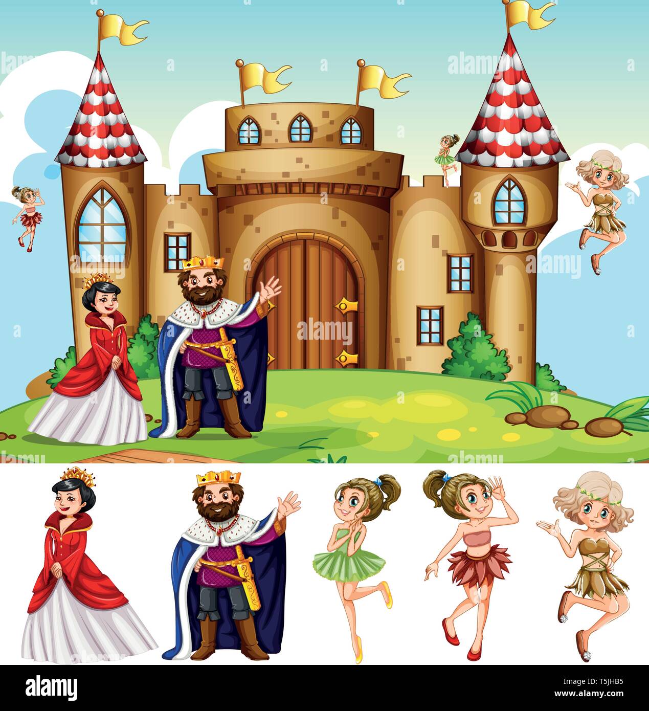 King Castle Clipart Images