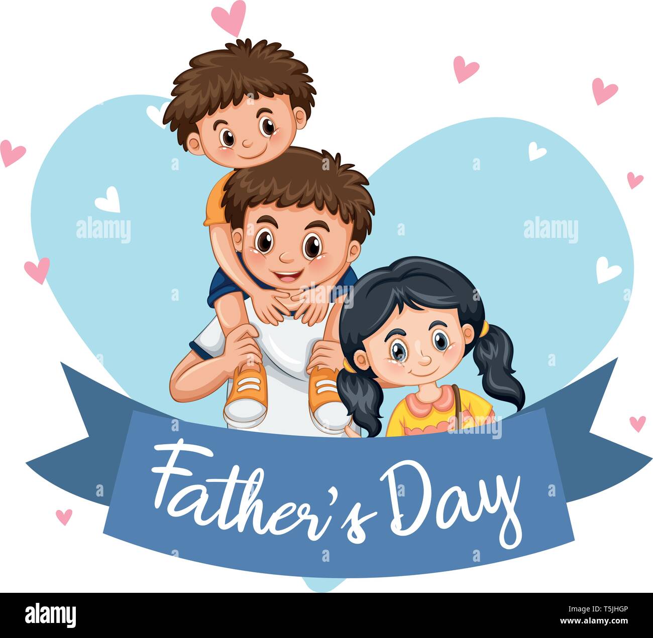 Happy fathers day children drawing hi-res stock photography and images ...