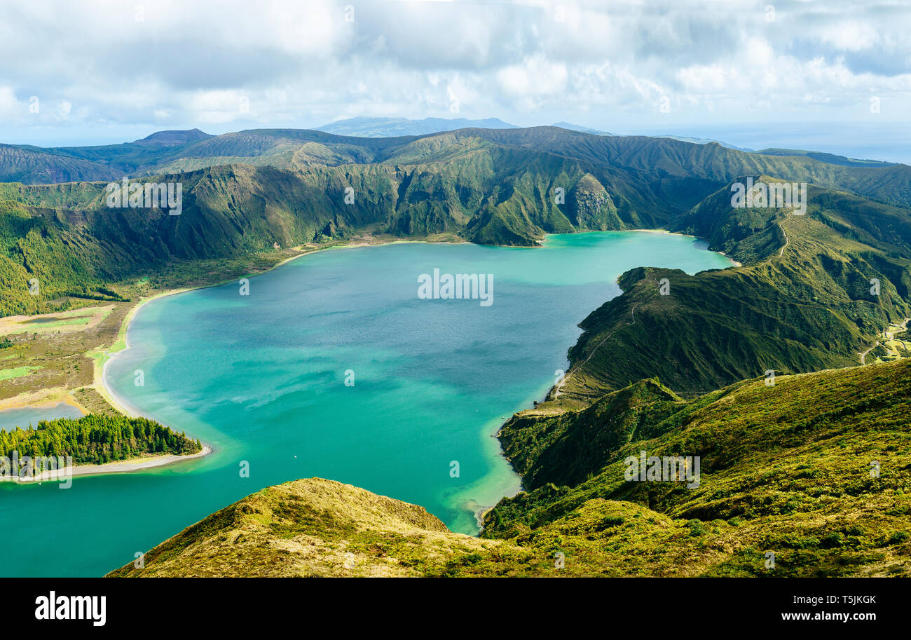 Lagoa Fogo Azores Hi res Stock Photography And Images Alamy
