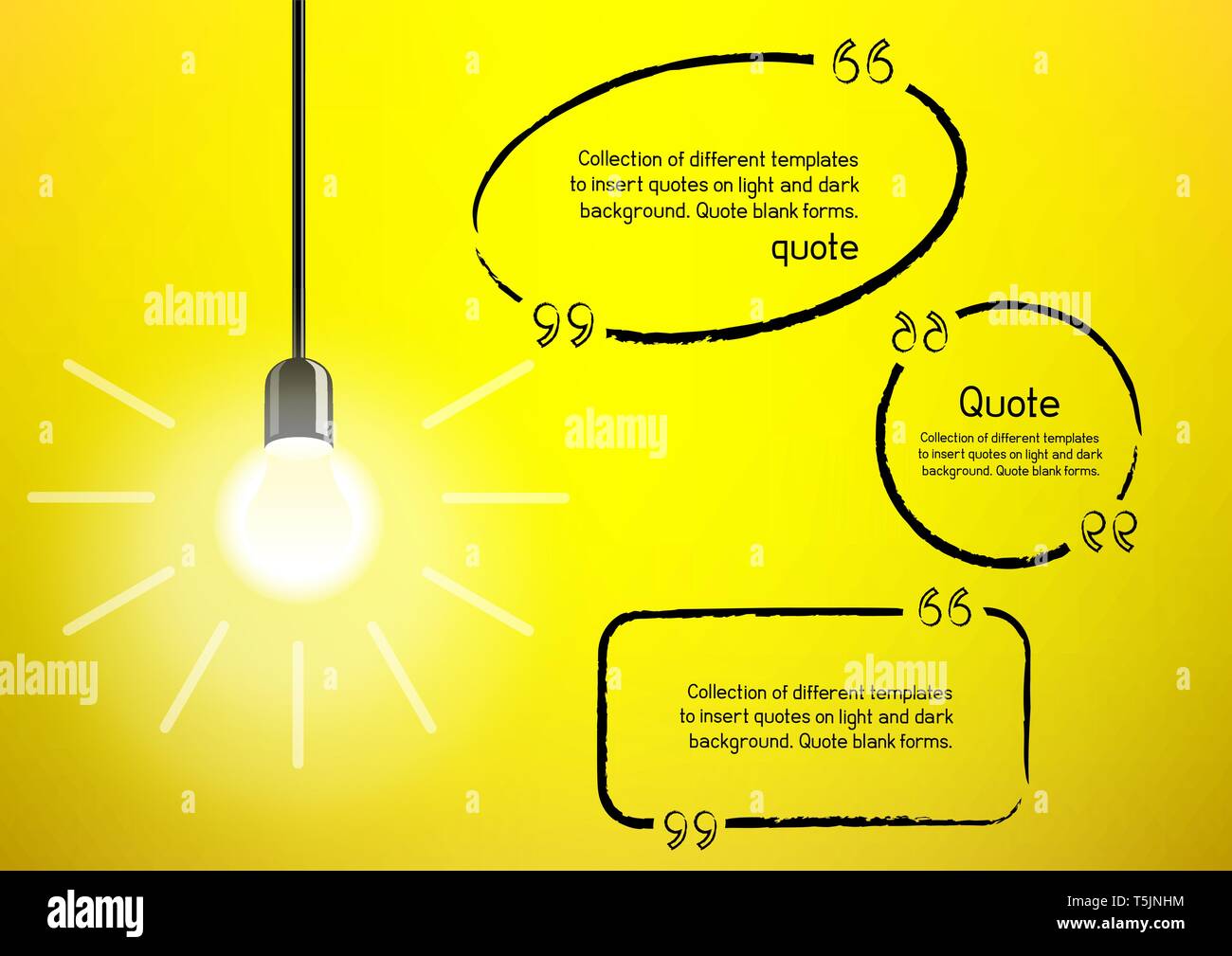 Quote sticker rectangular label hi-res stock photography and images - Alamy