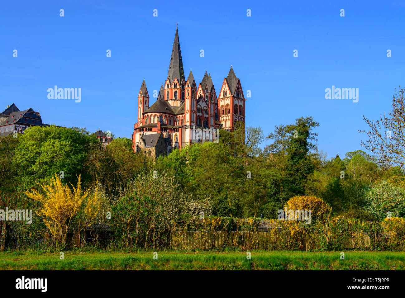 Germany, Hesse, Limburg, Limburg Cathedral Stock Photo