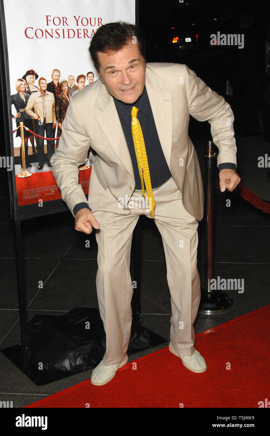 LOS ANGELES, CA. November 13, 2006 FRED WILLARD at the Los Angeles