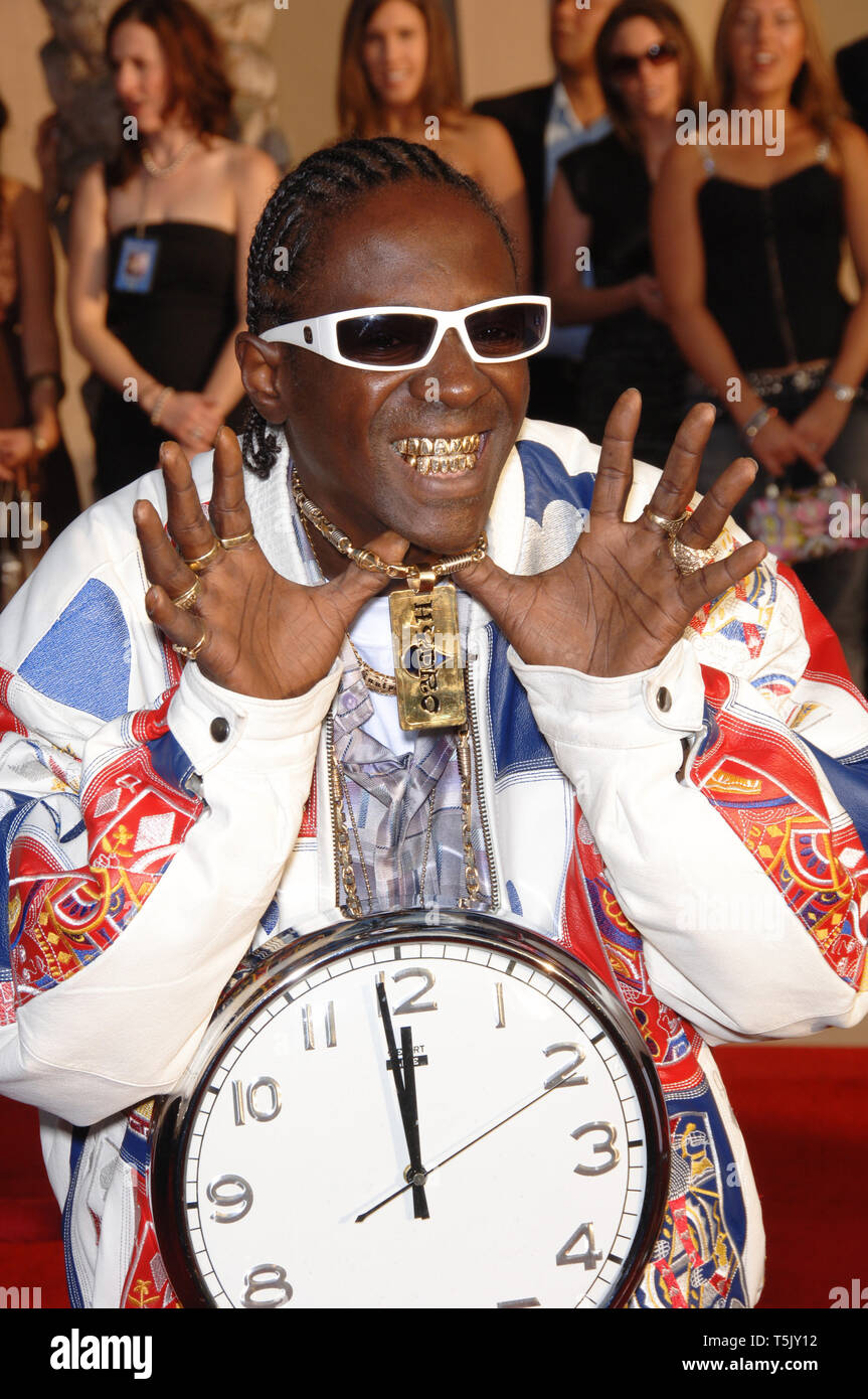 LOS ANGELES, CA. November 21, 2006: FLAVOR FLAV at the 2006 American Music Awards at the Shrine Auditorium, Los Angeles. Picture: Paul Smith / Featureflash Stock Photo