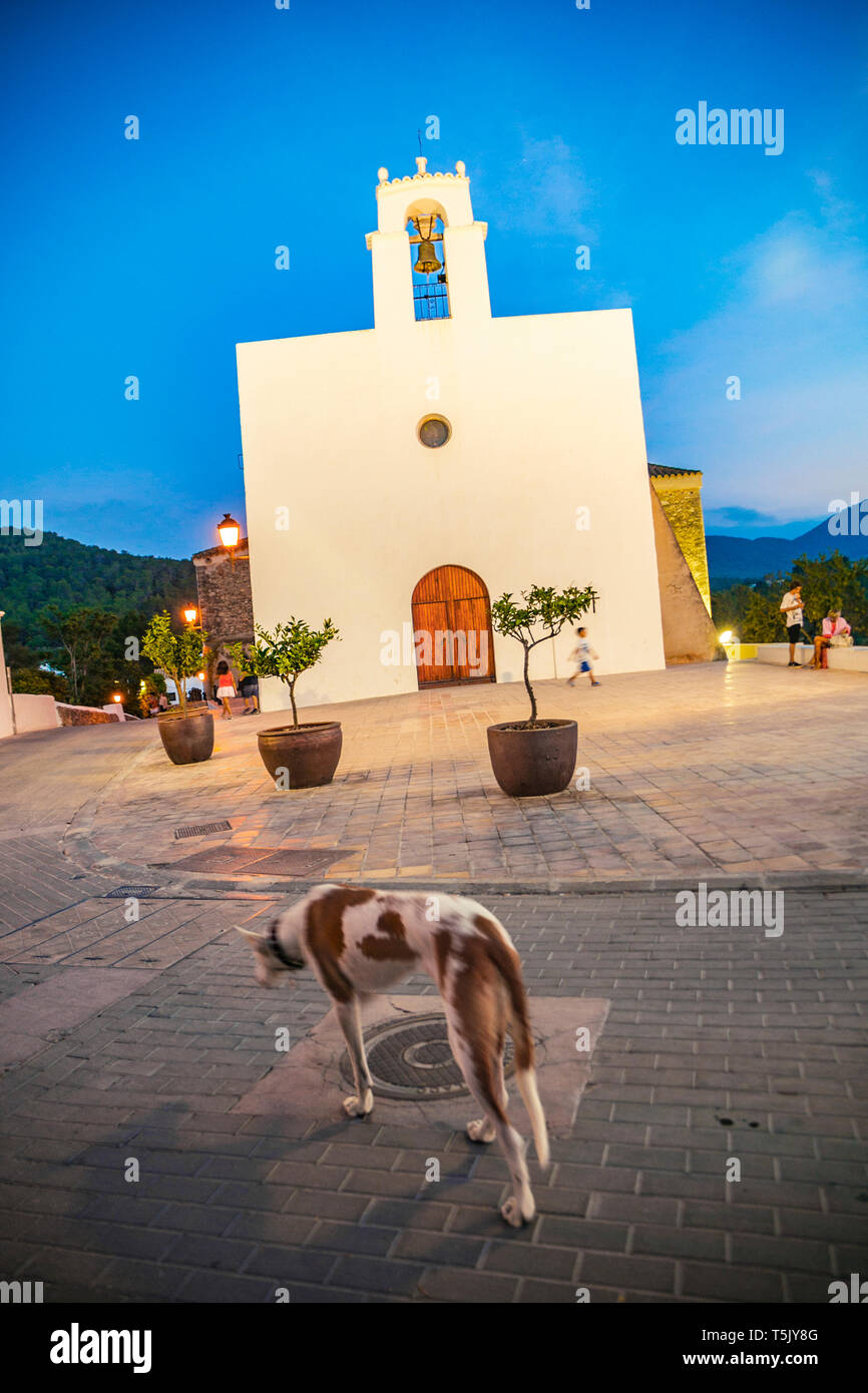 Sant Agusti des Vedrá Village. Sant Josep de Sa Talaia Municipality. Ibiza Island. Balearic. Islands. Spain Stock Photo
