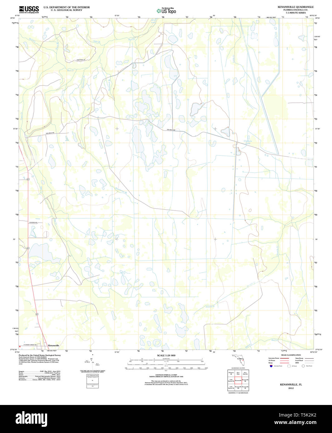 Kenansville map hires stock photography and images Alamy