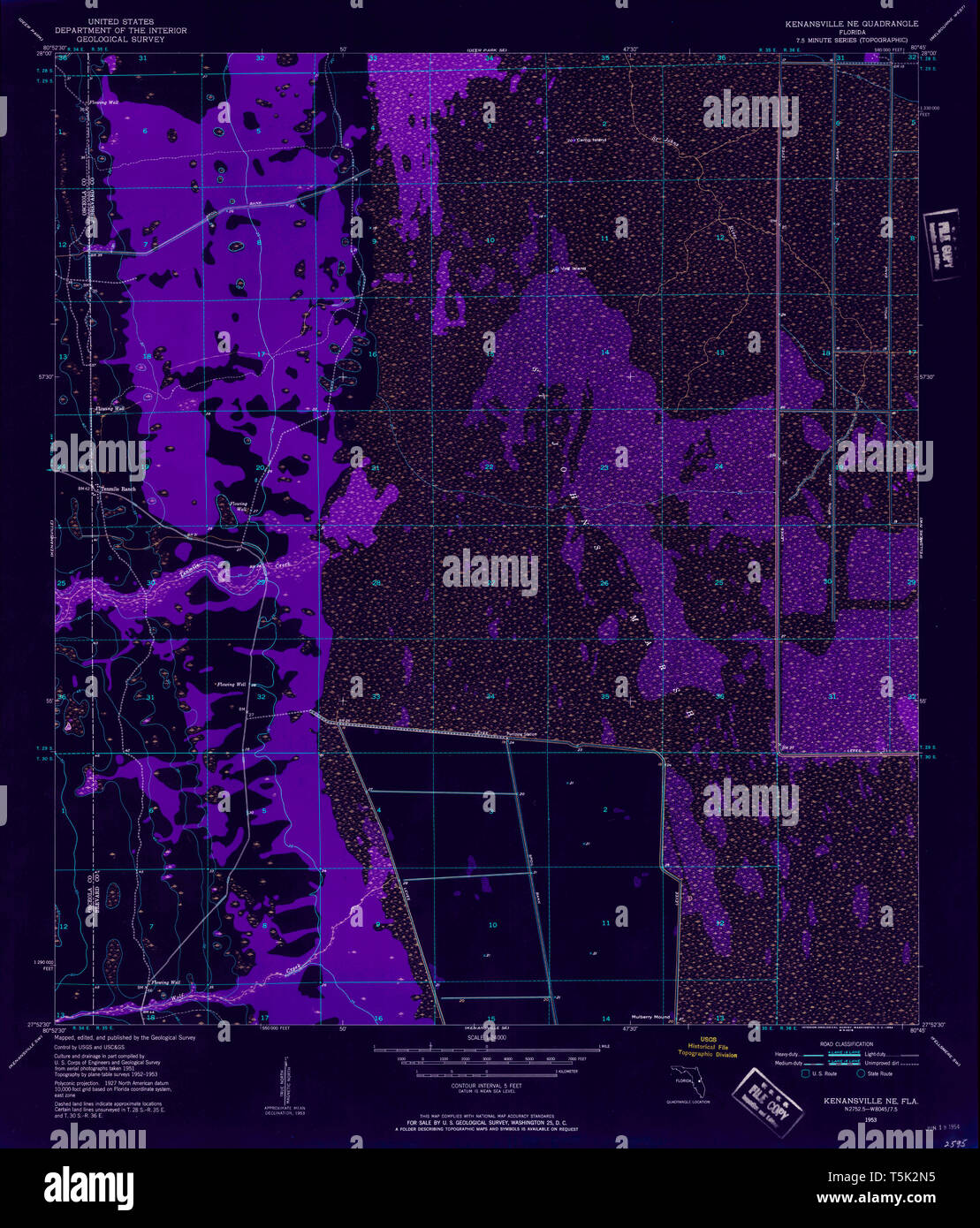 Kenansville map hires stock photography and images Alamy