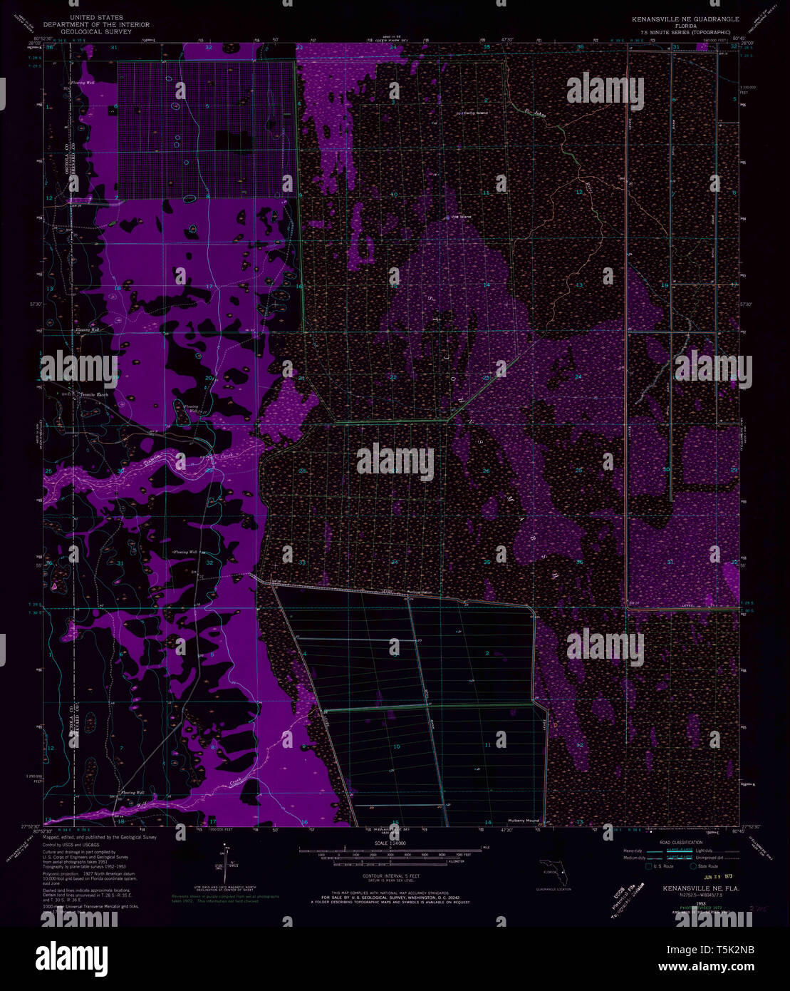 Map of kenansville hires stock photography and images Alamy