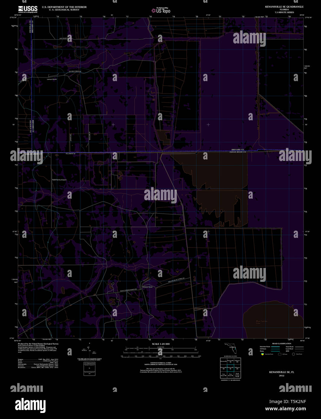 Map of kenansville hires stock photography and images Alamy