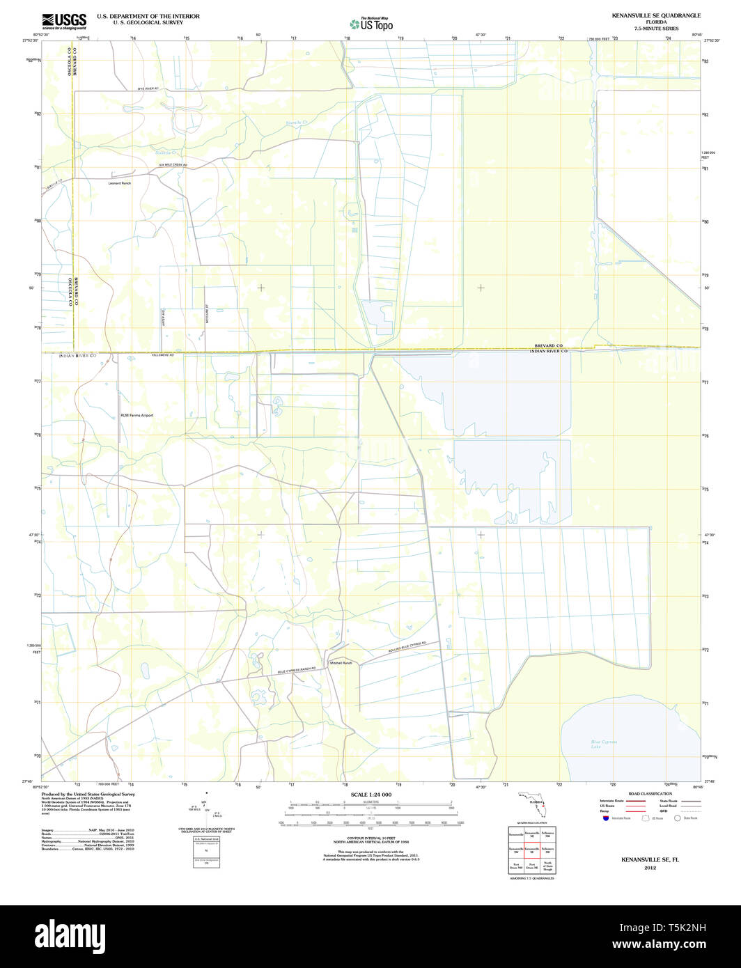 Map of kenansville hires stock photography and images Alamy