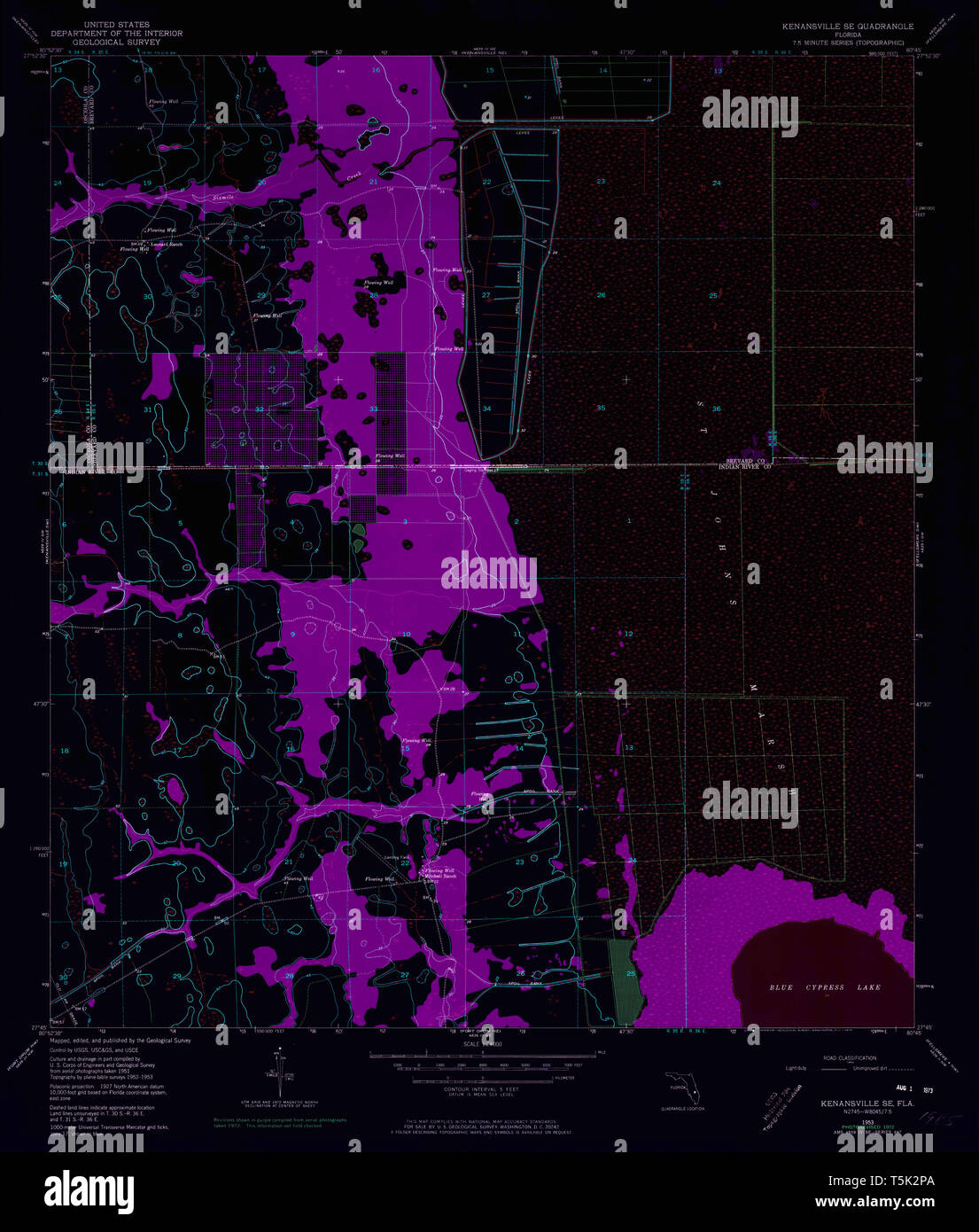 Kenansville map hires stock photography and images Alamy