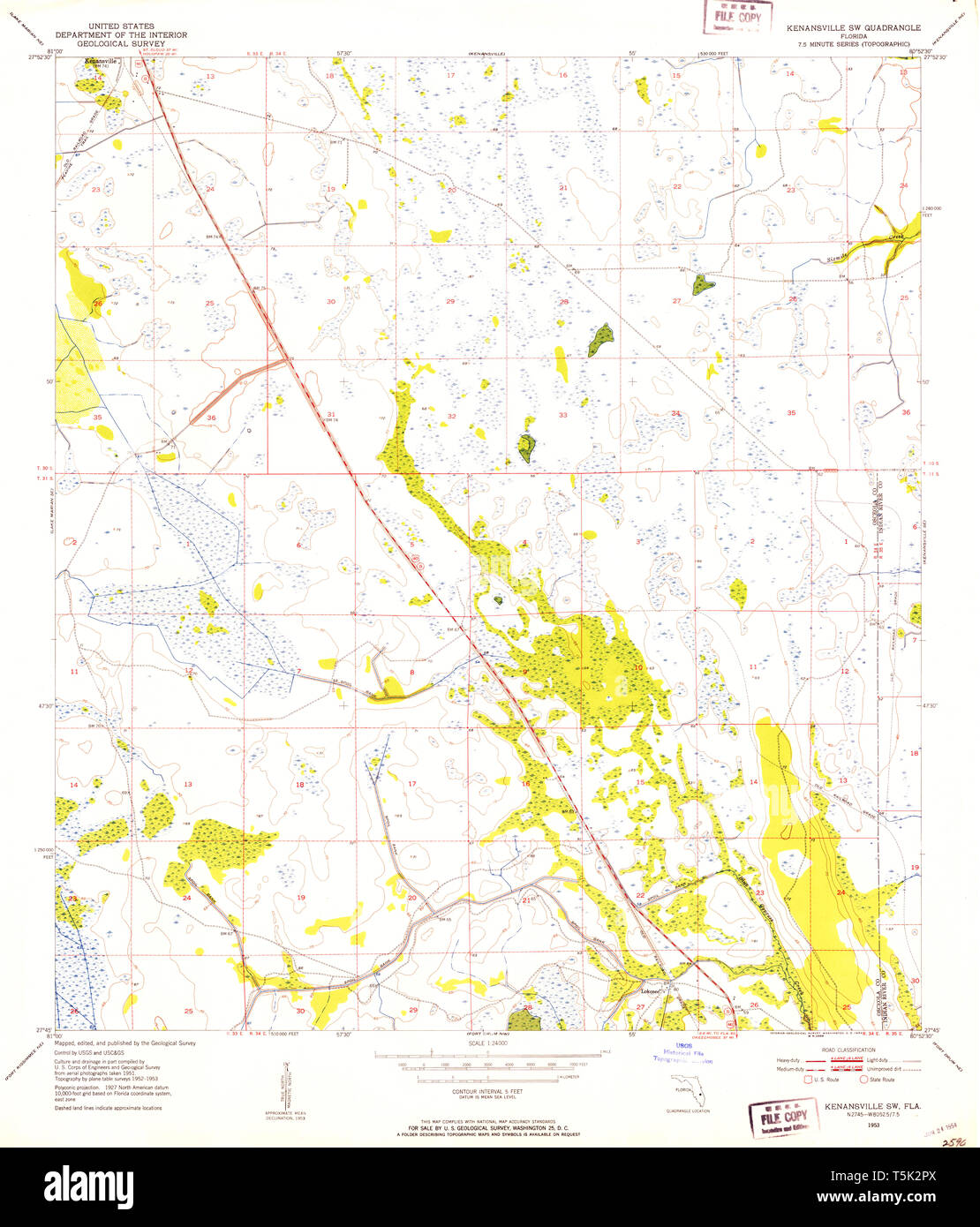 Map of kenansville hires stock photography and images Alamy