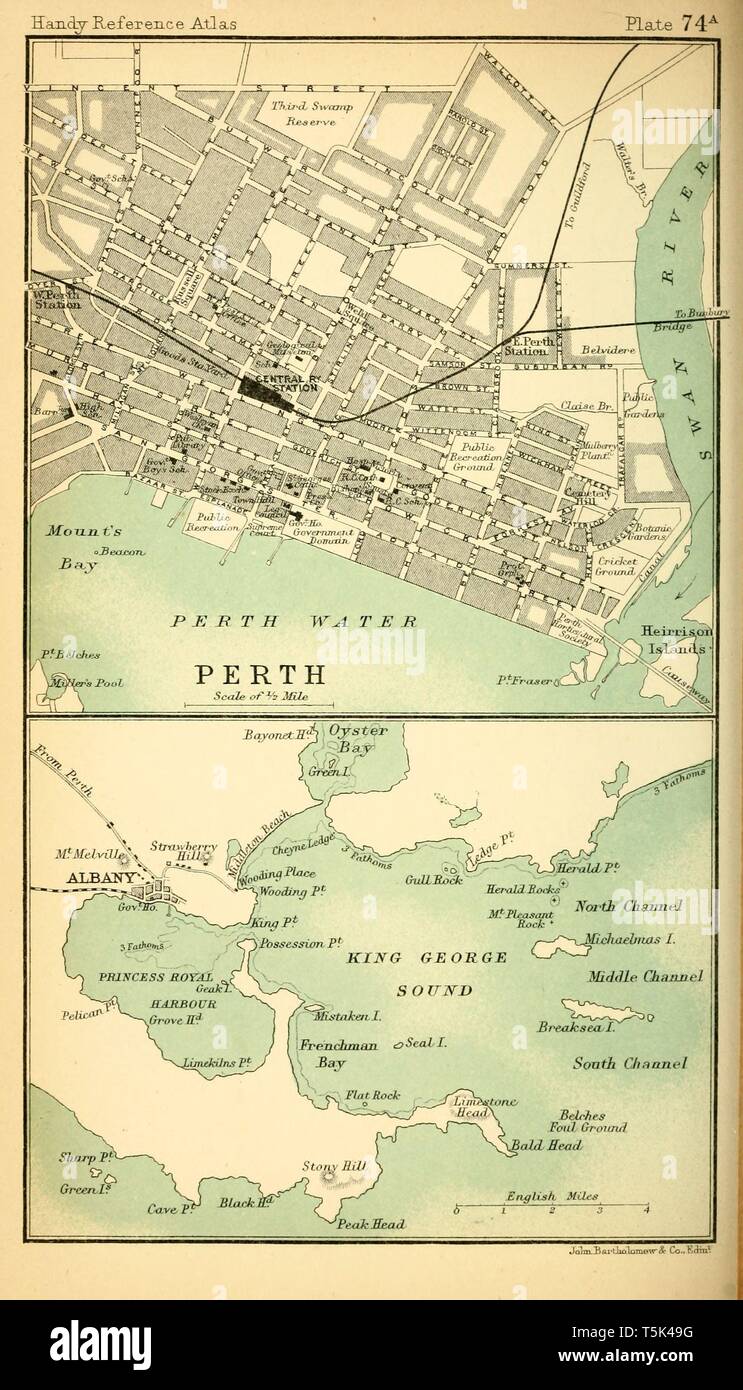 Old Maps Of Perth Carina Vivienne
