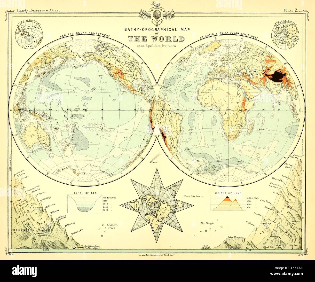 Beautiful vintage hand drawn map illustrations of World from old ...