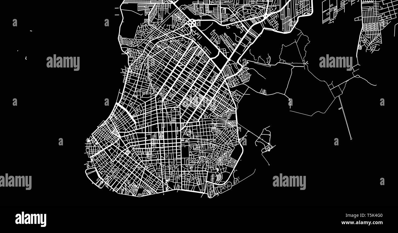 Urban vector city map of Belem, Brazil Stock Vector Image & Art Alamy