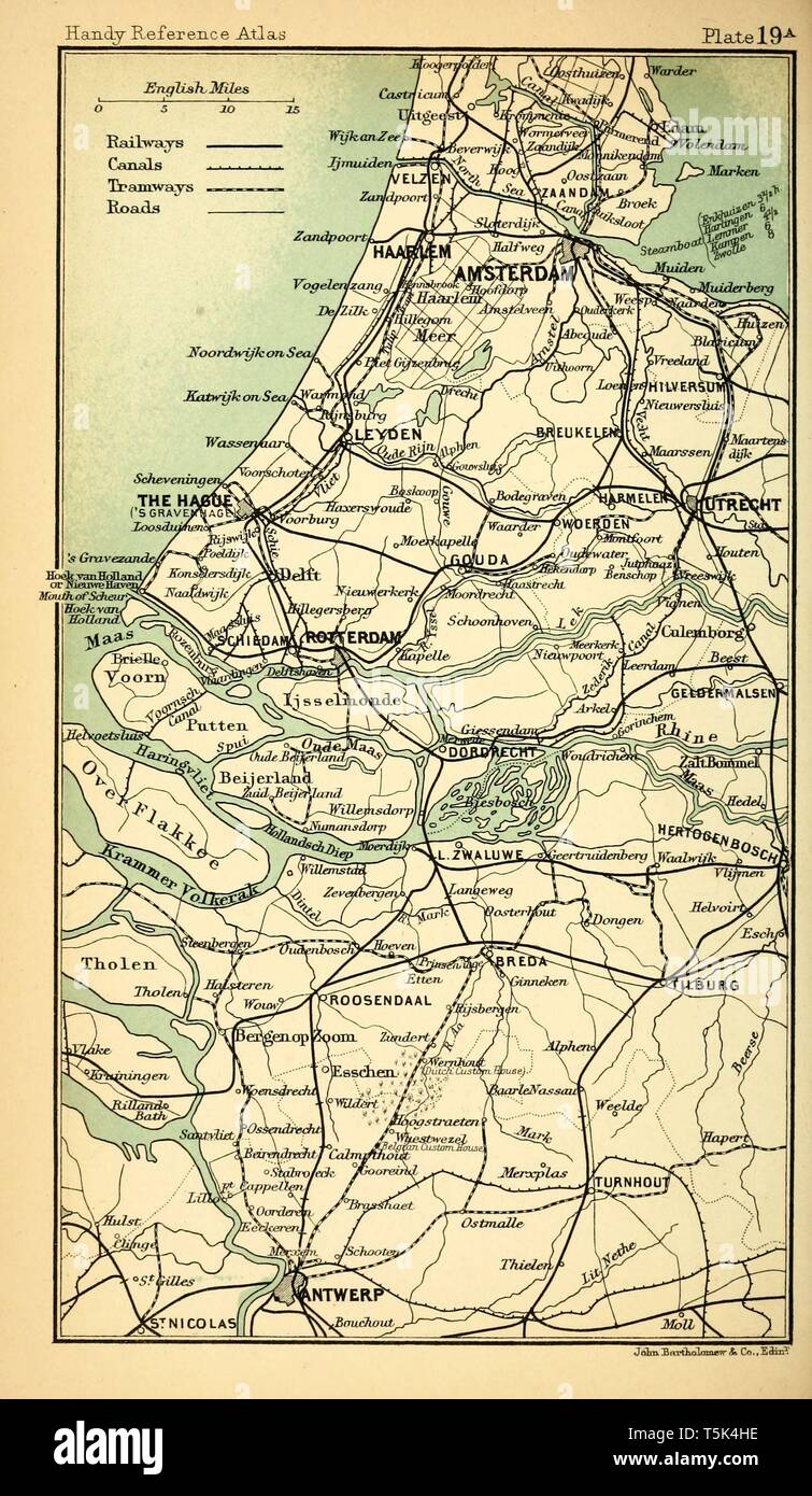 netherlands map 1940s