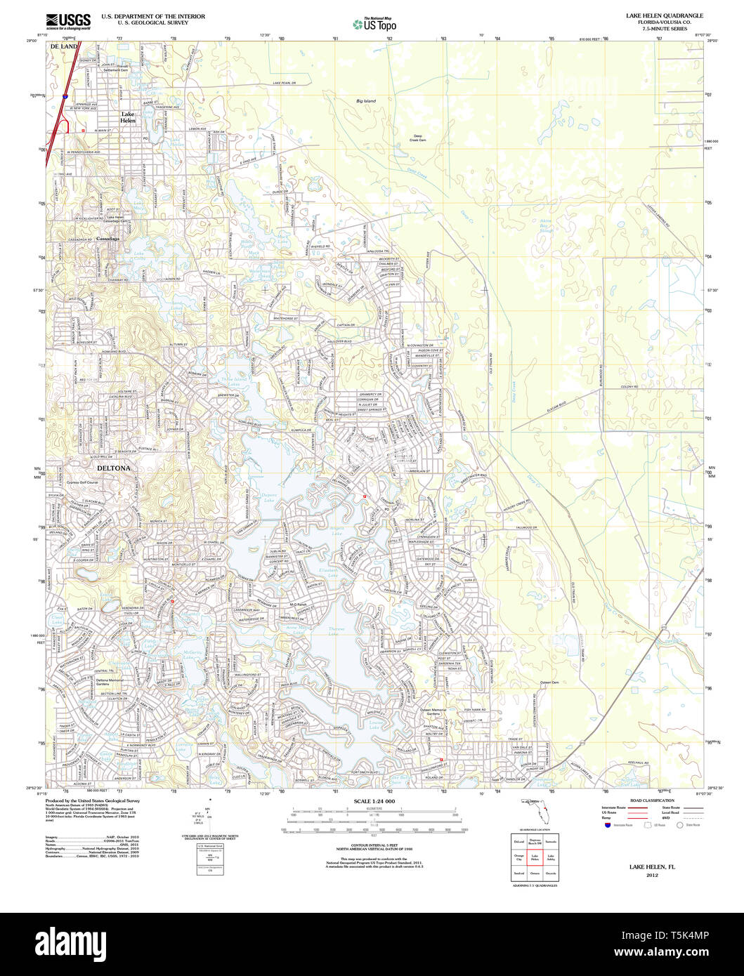 Florida lake helen hires stock photography and images Alamy