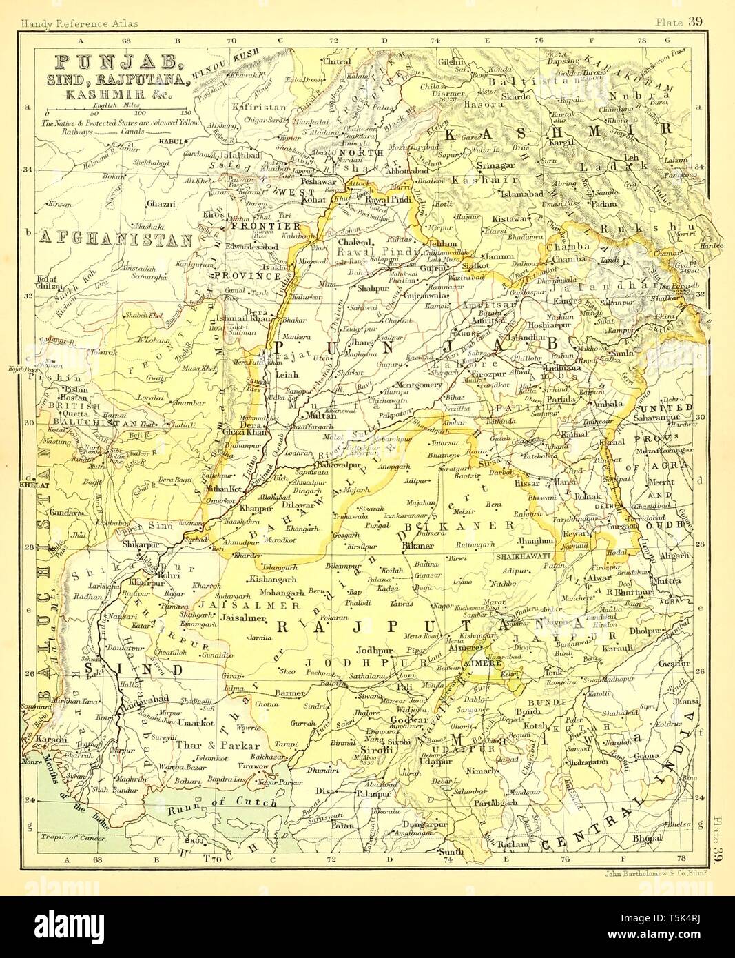 Real Map Of Punjab Map Of Punjab High Resolution Stock Photography And Images - Alamy