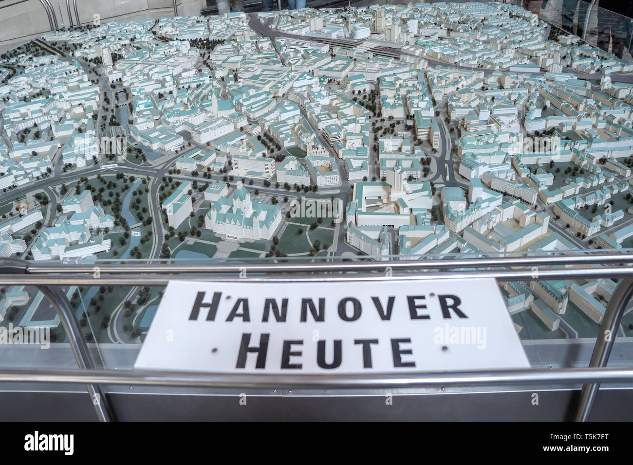 Urban plan Hanover Germany