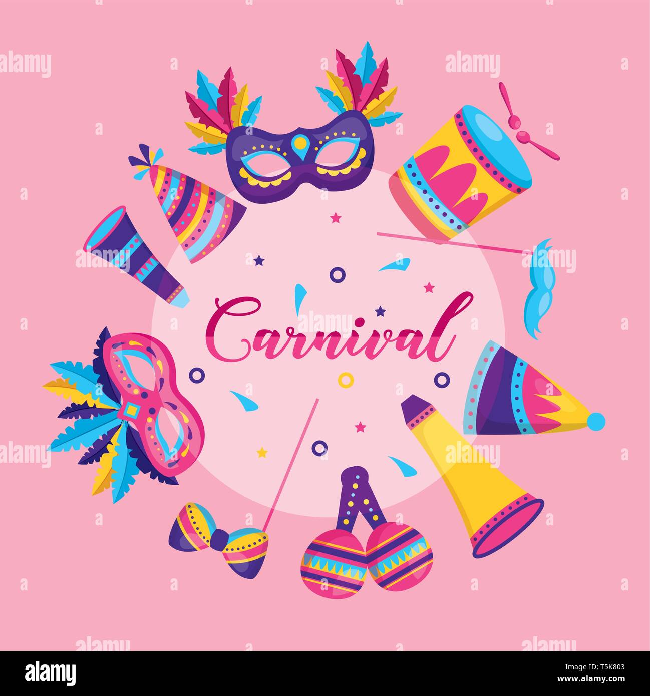 carnival festive celebration Stock Vector Image & Art - Alamy