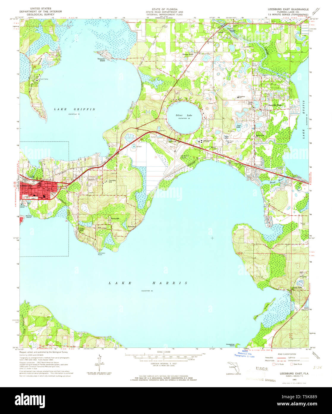 Map of leesburg hires stock photography and images Alamy