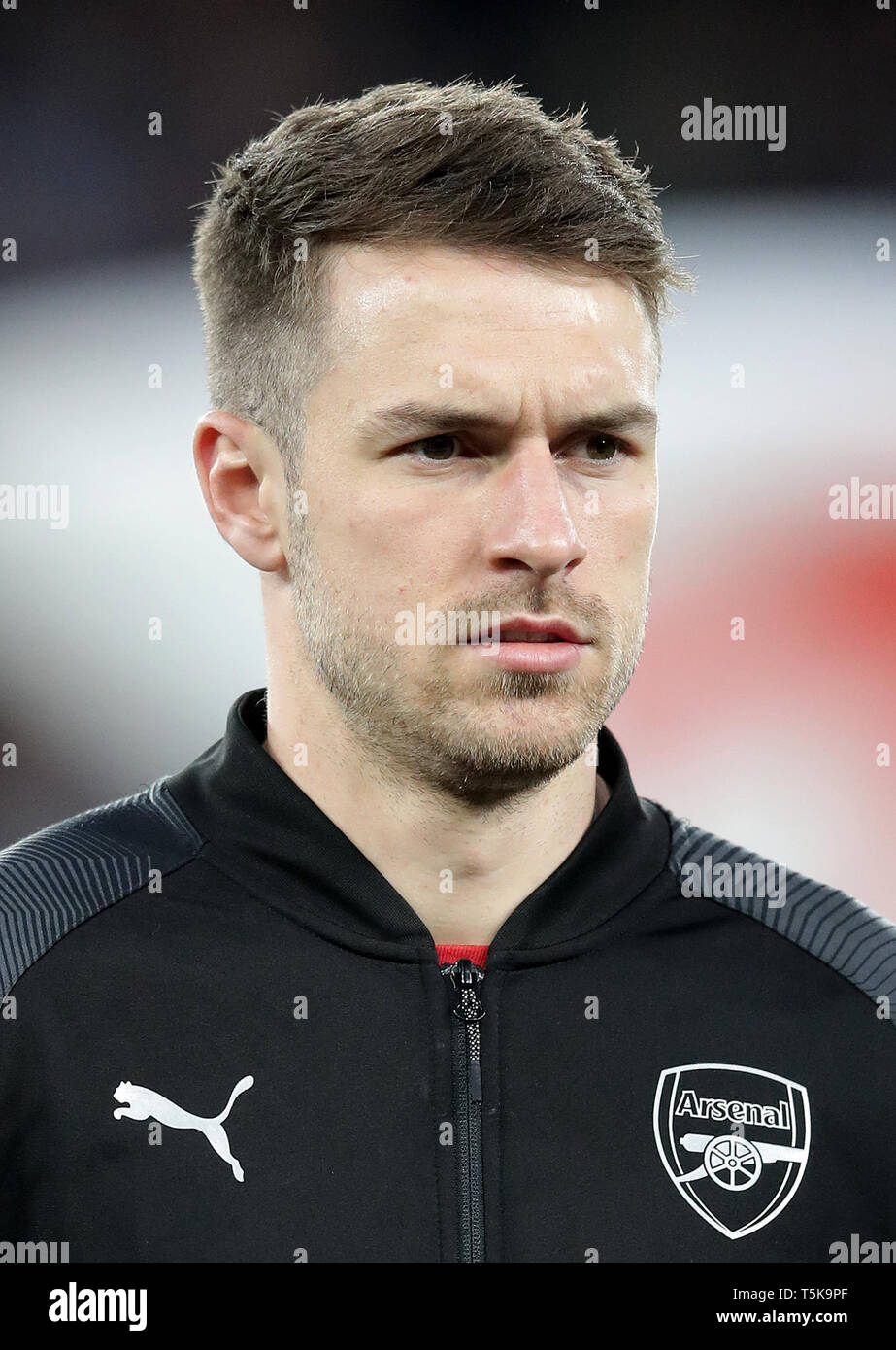 Arsenal S Aaron Ramsey Stock Photo Alamy
