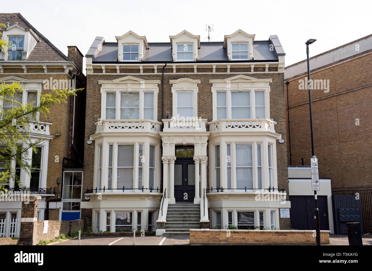 Large Victorian four story house with basement newly converted into