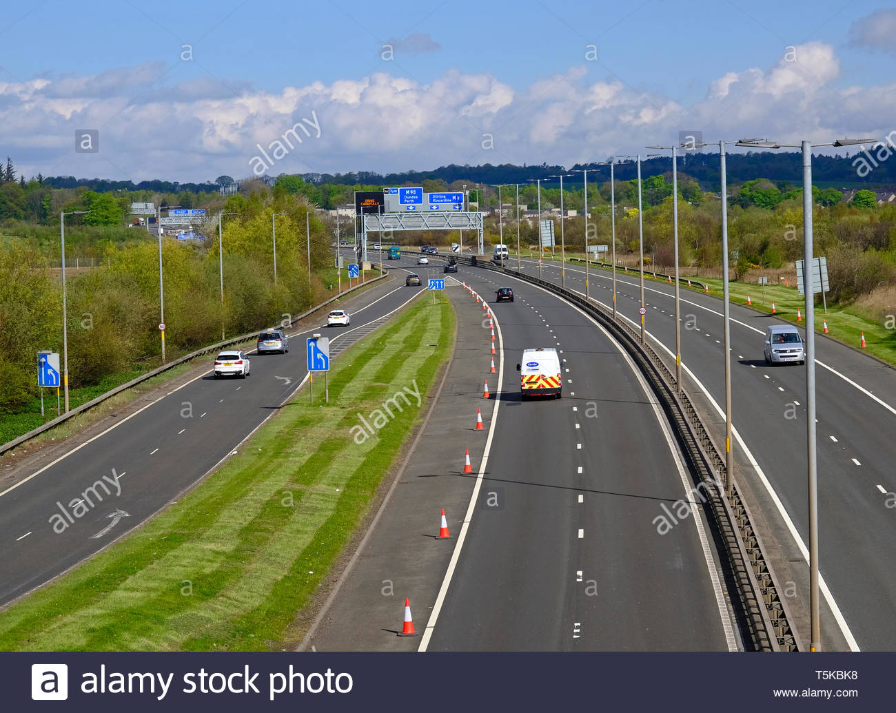 Car slip road motorway uk hires stock photography and images Alamy