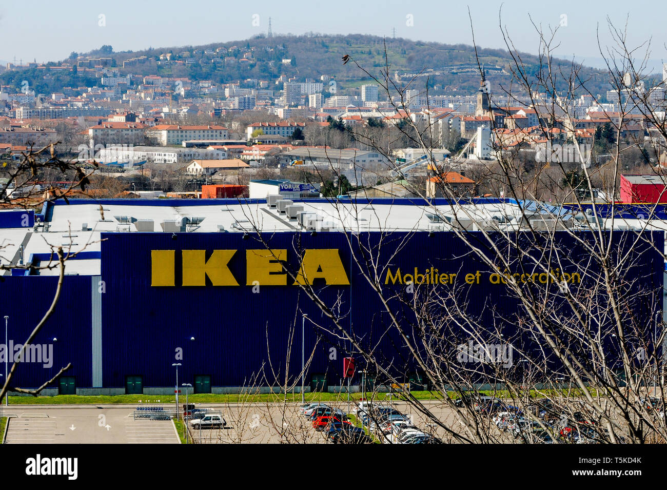 IKEA Large furnitures store, Saint-Etienne, Loire, AURA Region, France  Stock Photo - Alamy