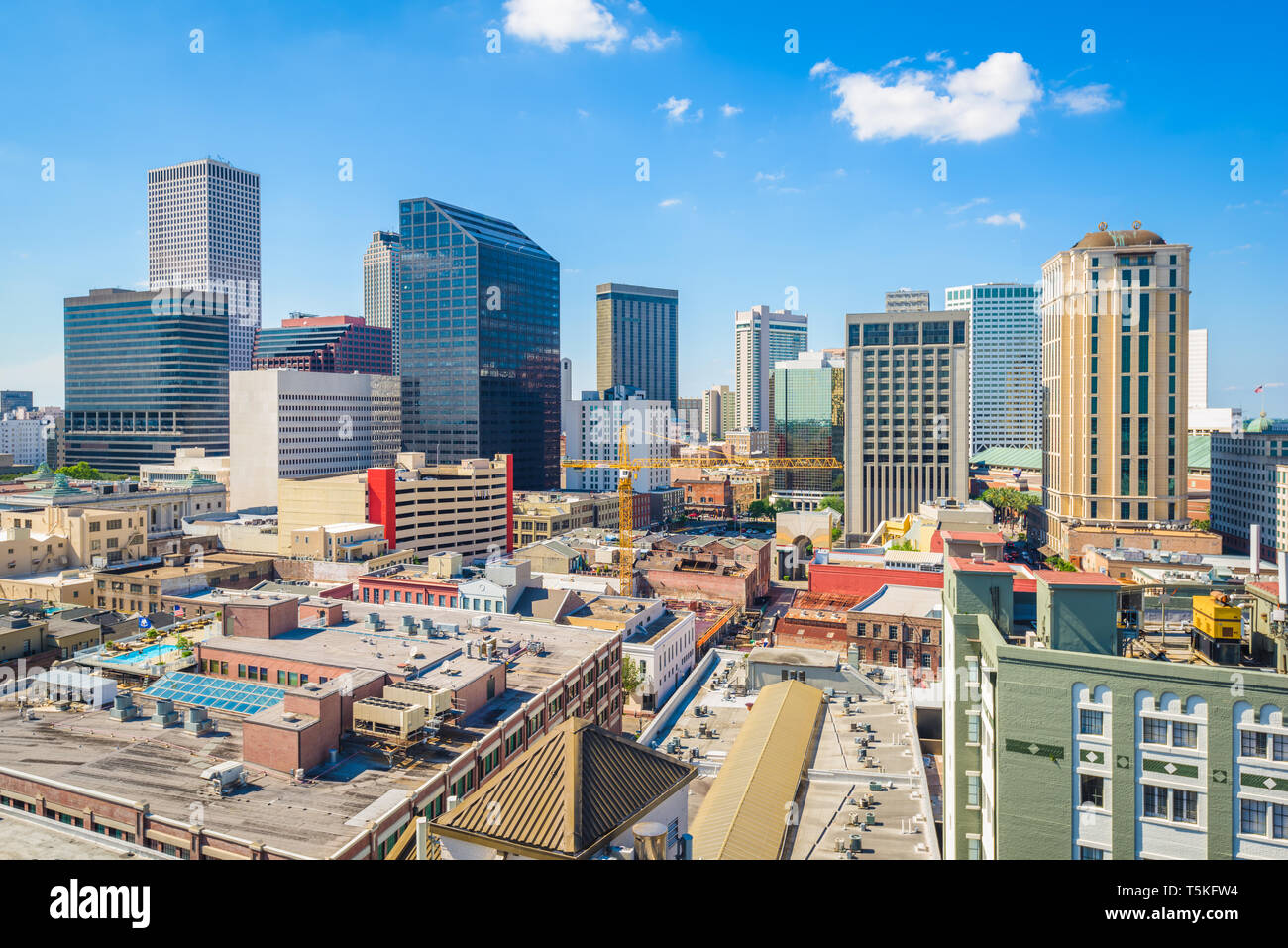 Downtown New Orleans Louisiana Usa Stock Photo - Download Image