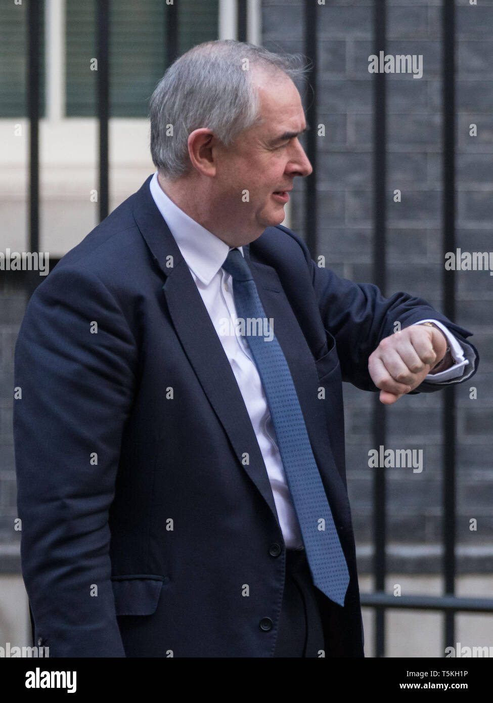 Ministers Depart Downing Street following cabinet meeting.  Featuring: Geoffrey Cox QC MP Where: London, United Kingdom When: 25 Mar 2019 Credit: Wheatley/WENN Stock Photo