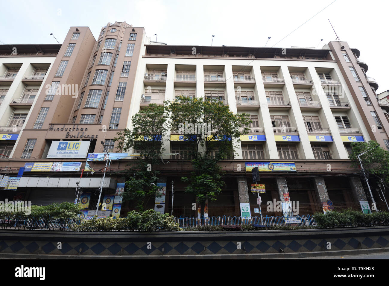 Hindustan Buildings. 4 Chittaranjan Avenue, Kolkata, India Stock Photo ...