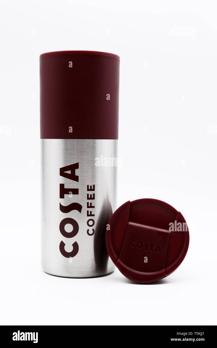 Reusable Costa Coffee Cup Stock Photo Alamy