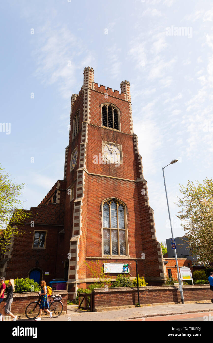 The church of St Pauls, University town of Cambridge, Cambridgeshire, England Stock Photo