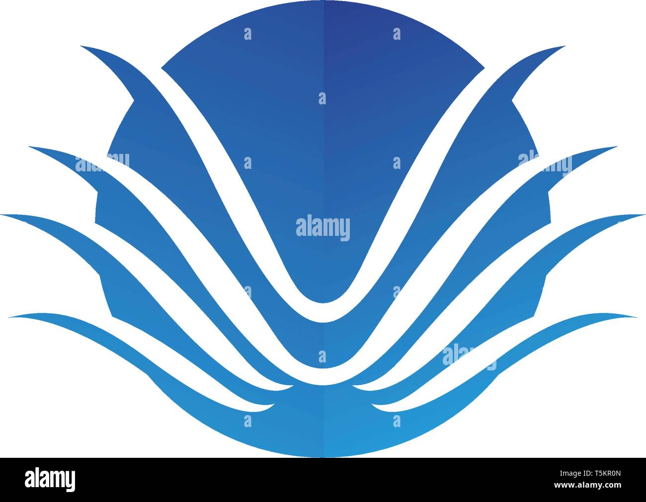 Bird and wing logo vector Stock Vector Image & Art - Alamy