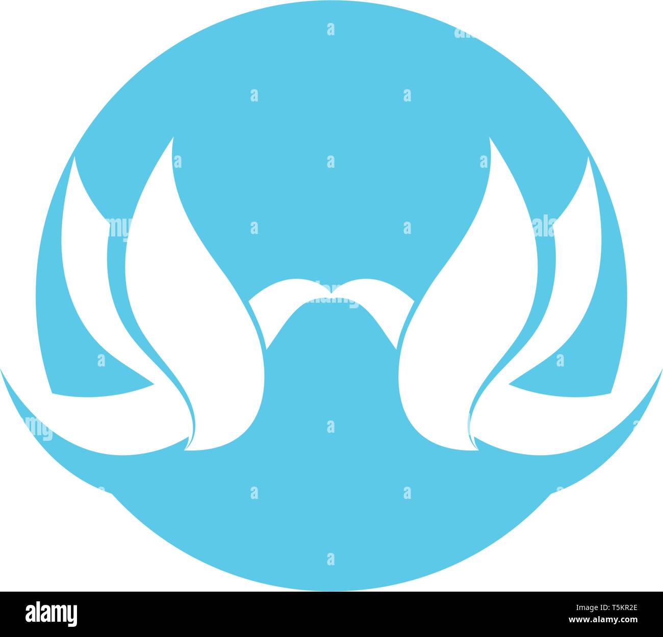 Bird and wing logo vector Stock Vector Image & Art - Alamy