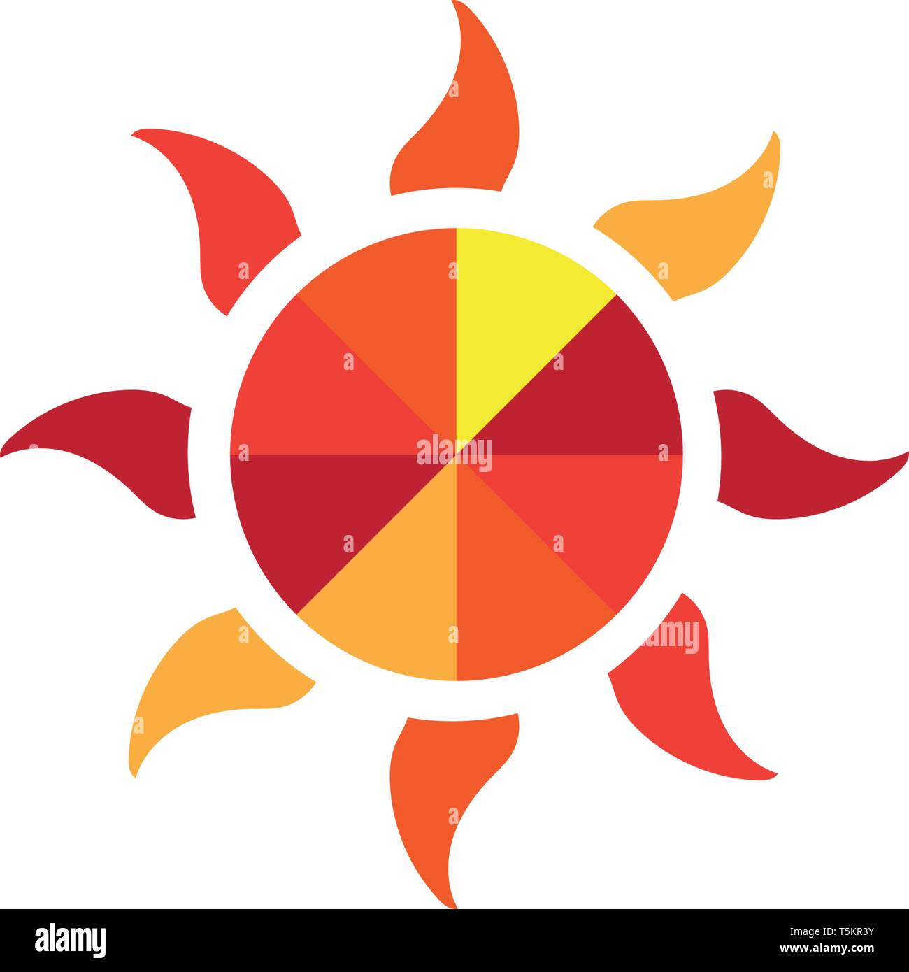 sun logo vector template Stock Vector Image & Art - Alamy