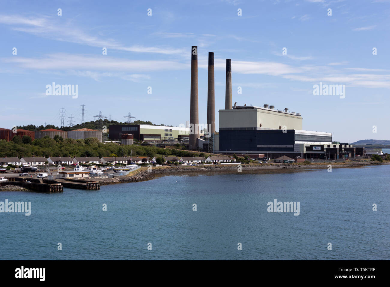 Ballylumford Power Station, Larne, Northern Ireland Stock Photo Alamy
