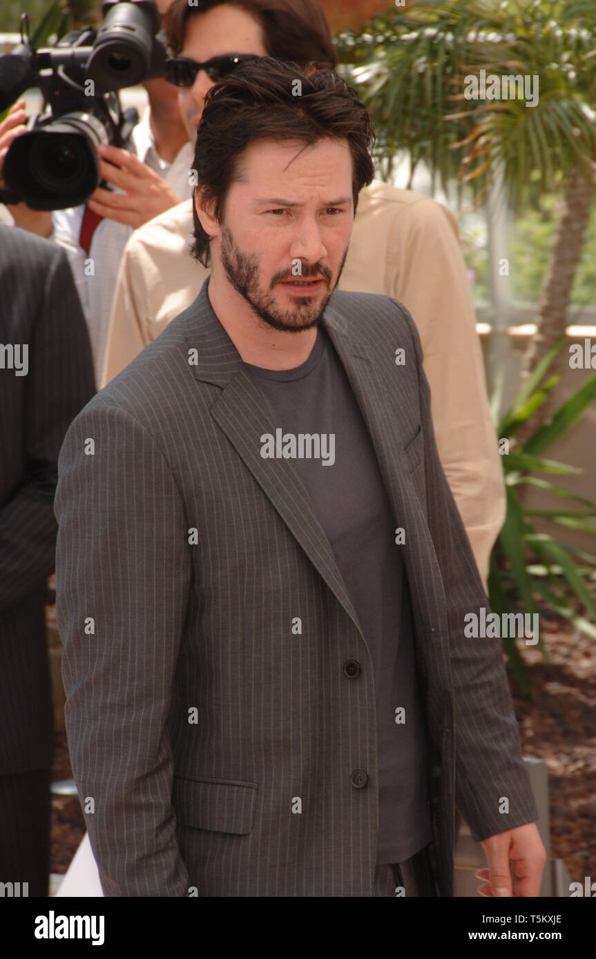 CANNES, FRANCE. May 25, 2006: Actor KEANU REEVES at photocall for 'A Scanner Darkly' at the 59th Annual International Film Festival de Cannes. © 2006 Paul Smith / Featureflash Stock Photo
