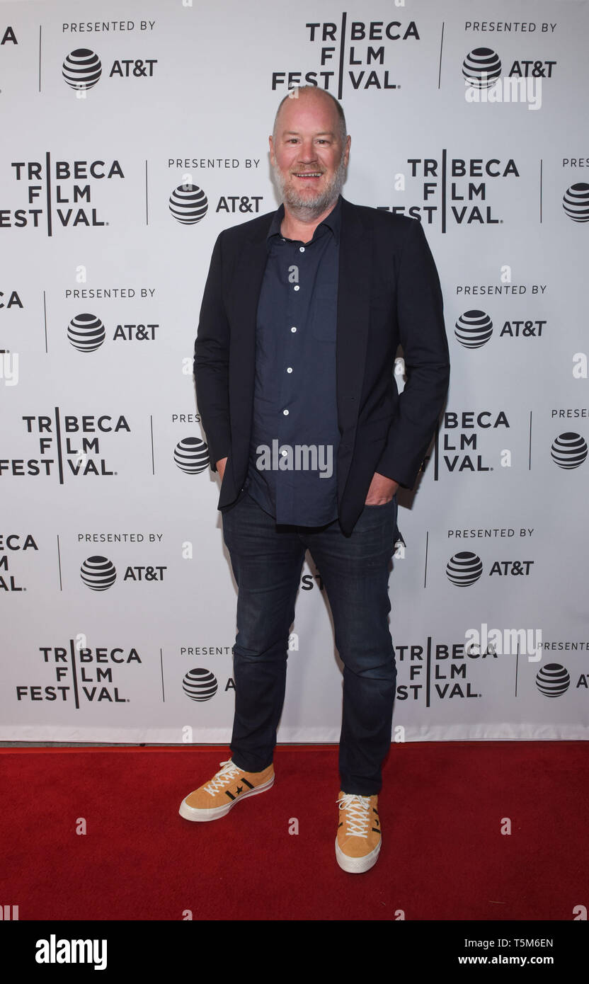 New York, USA. 25th Apr, 2019. Ant Timpson attends the 