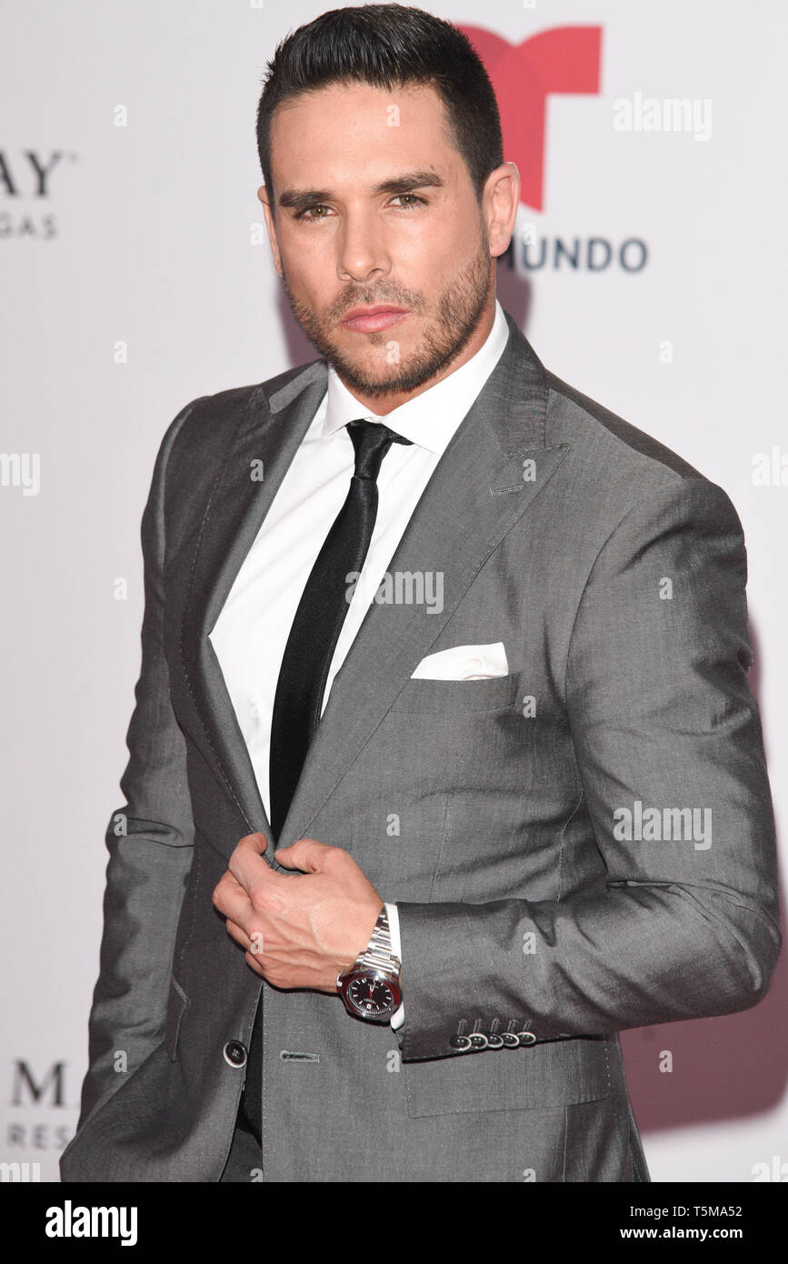 Las Vegas, Nevada, USA. 25th April, 2019. Sebastián Caicedo attends the