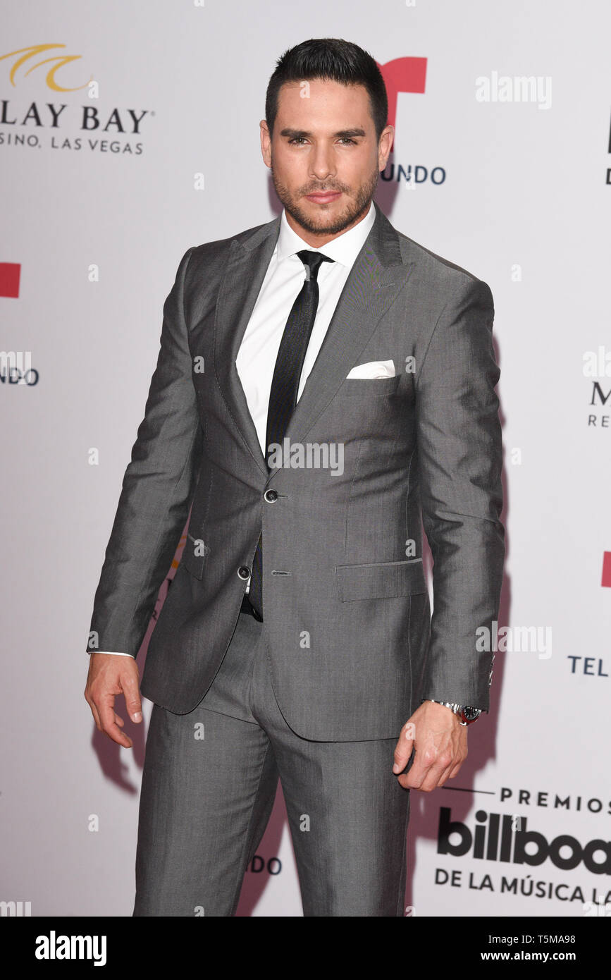 Las Vegas, Nevada, USA. 25th April, 2019. Sebastián Caicedo attends the