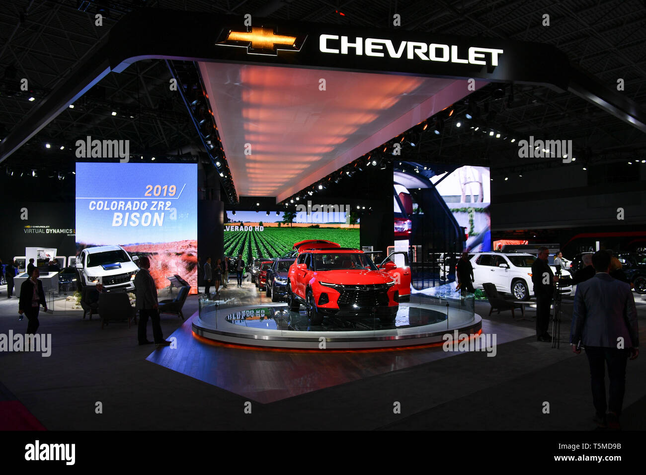 New York International Auto Show, Javits Center, USA 17 Apr 2019