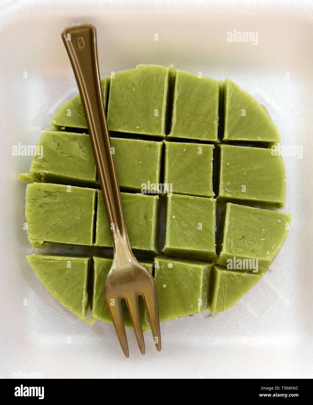 Pistachio Kulfi ice cream Stock Photo Alamy